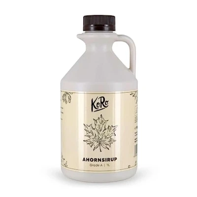 Afbeelding van KoRo Bio ahornsiroop graad A 1 L