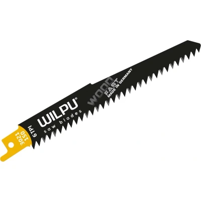 Afbeelding van Reciprozaagbladen Wilpu 3021/300 Geschikt voor hout Bosch S1344D (set van 5)