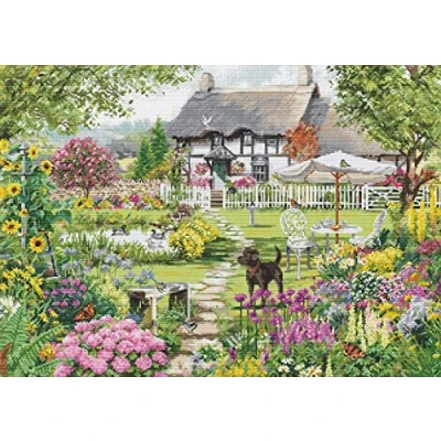 Afbeelding van Luca S Cottage Garden borduren (pakket) B2412