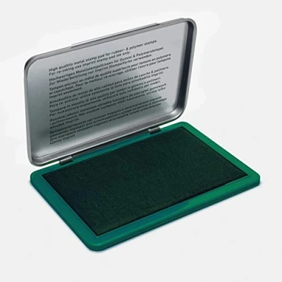 Afbeelding van Stempelkussen Trodat 9071M metaal 9x5cm groen
