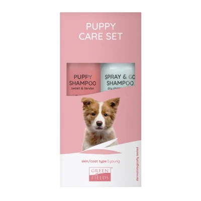 Afbeelding van Vacht Verzorging Set voor Puppy Shampoo en Spray