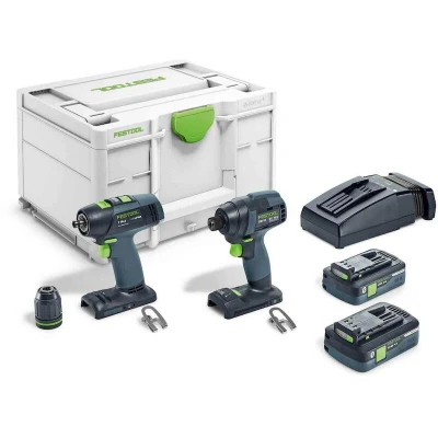 Afbeelding van Festool Accu Combiset TID 18 HPC 4,0 I Set T18 577244