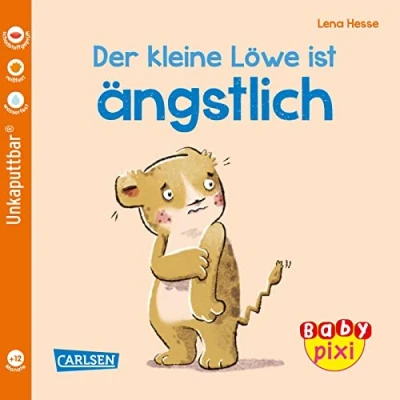 Afbeelding van Baby Pixi (unkaputtbar) 111: Der kleine Löwe ist ängstlich: Ein Buch ab 12 Monaten (111