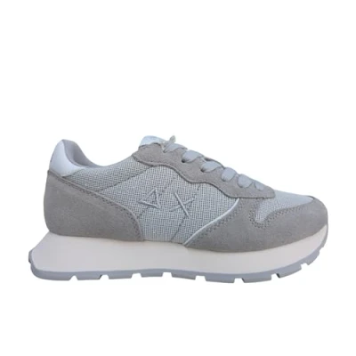 Afbeelding van Sun68 Sneakers laag, Dames, Maat: 36, Grigio Nylon