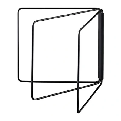 Afbeelding van Yamazaki Opvouwbare Vaatdoekhouder Tower Black