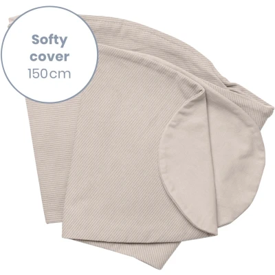 Afbeelding van Doomoo Softy Corduroy Sand Voedingskussenhoes SC S95