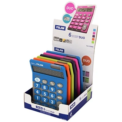 Afbeelding van Milan 159906 Touch rekenmachine, wit