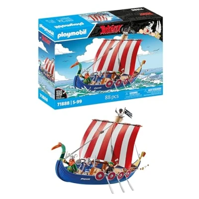 Image de Playmobil Astérix 71888 Bateau des pirates