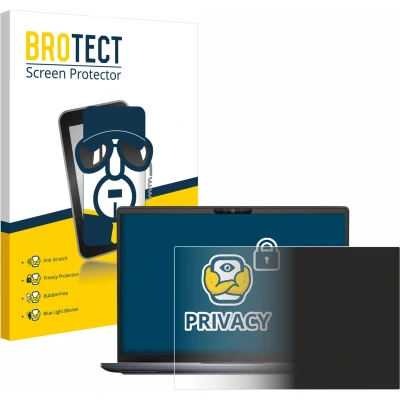 Afbeelding van BROTECT privacy screenprotector voor Dell Latitude 7340 Folie Beschermfolie Blauwlichtfilter