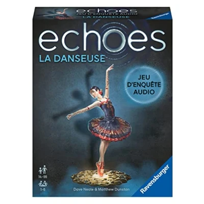 Afbeelding van Ravensburger Echoes The Danseres Audio onderzoeksspel voor volwassenen en kinderen vanaf 14 jaar Van 1 tot 4 spelers Werkt met gratis smartphone app Gemengd 20664 Franse versie