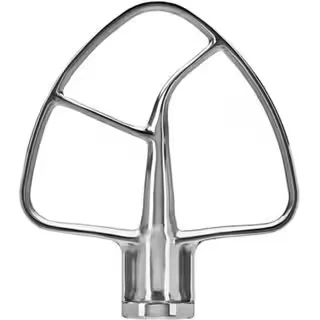 Afbeelding van KitchenAid Platte Menghaak 5ksm5thfbss Stainless Steel