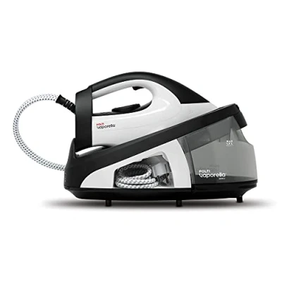 Afbeelding van Polti Vaporella Simply VS20.20 stoomgenerator met afneembare tank van 1,5 l, pomp 6,5 bar, Steam Boost 210 g/min, ECO functie, wit/zwart
