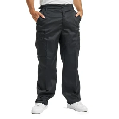 Image de Brandit Rangerhose, Pantalon Cargo, Pantalons de Travail, Securityhose, Noir, 5XL