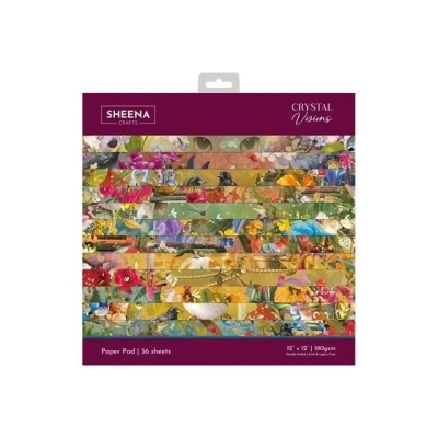Afbeelding van Sheena Douglass Crystal Visions Paperpad 30x30 cm
