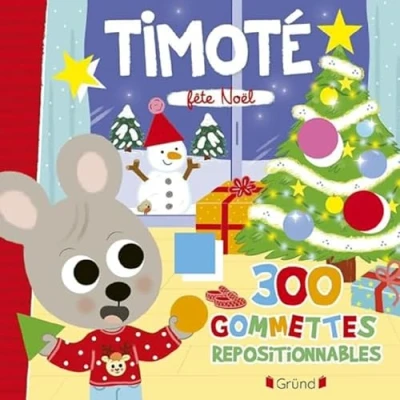 Afbeelding van Timote 300 gommettes repositionnables fete noel