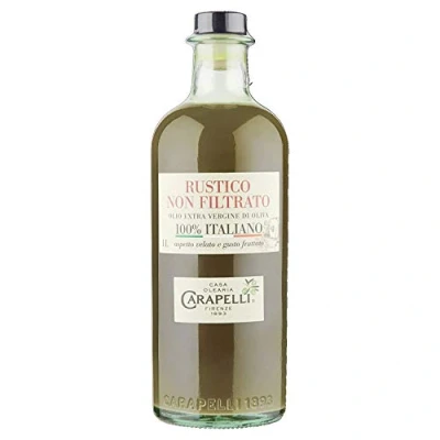 Afbeelding van Carapelli Non filtrato Olio Vergine Oliva olijfolie van eerste persing, 1 liter