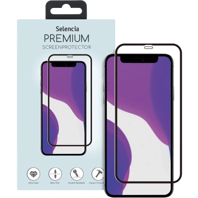 Afbeelding van Selencia Screenprotector Geschikt voor iPhone Xr / 12 Pro 11 Tempered Glass Gehard Glas Premium