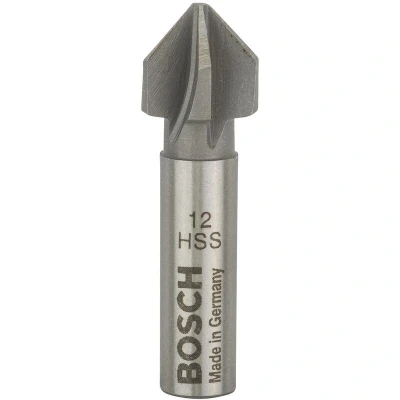 Afbeelding van Bosch Accessories 2609255118 Kegelverzinkboor 12 mm HSS Cilinderschacht 1 stuk(s)