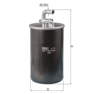 Image de Filtre à carburant knecht kl775