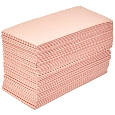 Afbeelding van Alvotex CHIC Airlaid Premium wegwerpservetten, 1/8 gevouwen, stoflook, 39 x 40 cm, roze, 50 stuks