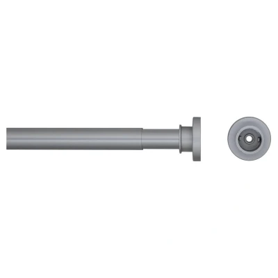 Afbeelding van Sealskin Seallux Douchegordijnstang verstelbaar 80 130cm 28 mm aluminium Mat