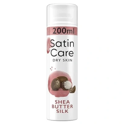 Afbeelding van Gillette Satin Care Shea Butter Silk Scheergel 200ML