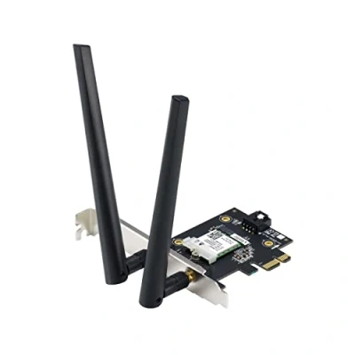 Image de Asus Carte Réseau Sans Fil Pce axe5400 Wi fi 6e Pci e (90ig07i0 me0b10)