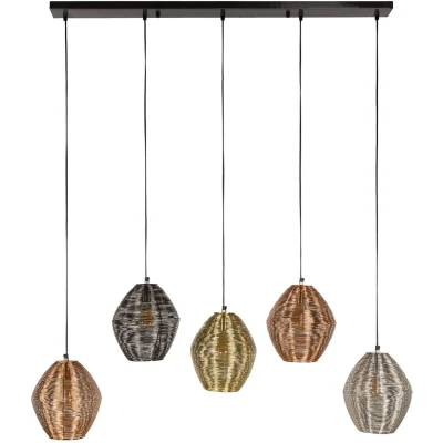 Afbeelding van AnLi Style Hanglamp 5L web mix