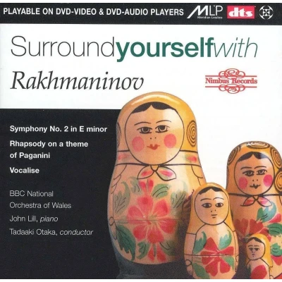 Afbeelding van BBC National Orchestra Of Wales, Tadaaki Otaka Rachmaninov: Symph. No. 2, Paganini (DVD)
