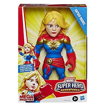 Afbeelding van Marvel Super Hero Adventures Mega Migthies Captain Speelfiguur 25cm