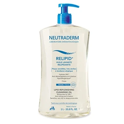 Afbeelding van Neutraderm Relipid+ Lipid Replenishing Cleansing Olie 400ml