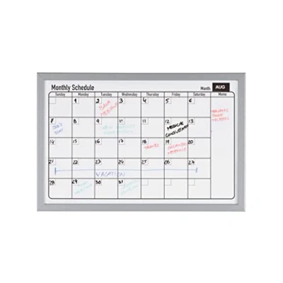 Afbeelding van Bi Office Magnetische maandplanner 400 x 600 mm droog uitwisbaar