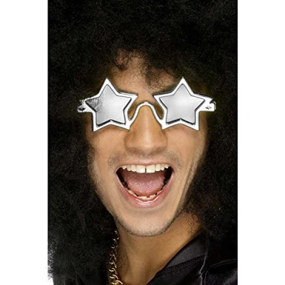 Afbeelding van smiffys Superstar bril, zilver