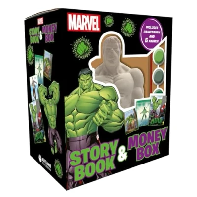 Afbeelding van Marvel Hulk: Paint Your Own Money Box
