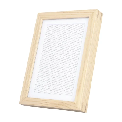 Afbeelding van ACAZA Fotolijst Fotokader 13x18 Essenhout Naturel Fotolijsten Fotolijstje