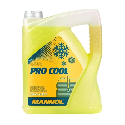 Afbeelding van MANNOL Pro Cool MN4414 5 Anti vries/koelvloeistof G13 Geel