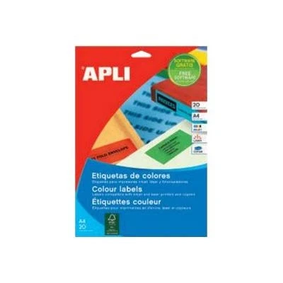 Image de APLI PAPER étiquettes 20 unités