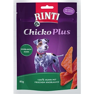 Afbeelding van Rinti Extra Snack Chicko Knoblauchecken 12x80g