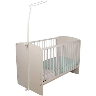 Afbeelding van Tega Baby Wit Piekstok &amp; Sluierstandaard met Klembevestiging DM 009