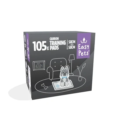 Afbeelding van Easypets Puppy Carbon Training Pads 58X58 CM 105 ST