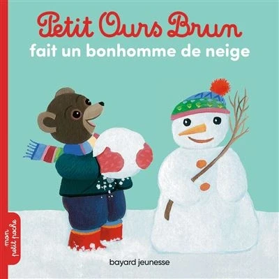Image de Petit Ours Brun fait un bonhomme de neige