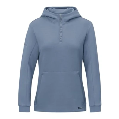Afbeelding van JAKO Sweater met kap Pro Casual wit 34 smokey blue / 42