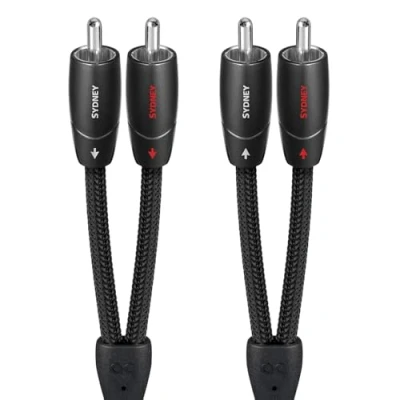 Afbeelding van Audioquest Sydney 2x RCA naar Kabel Audio 0,6m