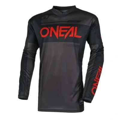 Afbeelding van ELEMENT Jersey Racewear zwart/grijs/rood, S