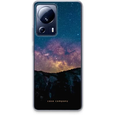 Afbeelding van Case Company® hoesje geschikt voor Xiaomi 13 Lite Travel to space Soft Cover Telefoonhoesje Bescherming aan alle Kanten en Schermrand
