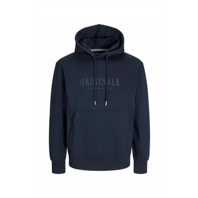 Afbeelding van Jack &amp; Jones Jorfrederiksberg Hoodie, Heren, Maat: Small, Sky captain