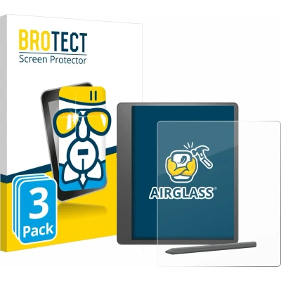 Afbeelding van BROTECT Screenprotector voor Amazon Kindle Scribe 2024 Folie Beschermfolie Beschermglas transparant (3 Stuks)