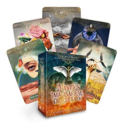 Afbeelding van Mystic&#039;s Imaginarium Oracle Deck: (44 Full Color Cards and 90 Page Guidebook)