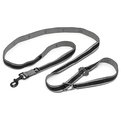 Afbeelding van Handsfree riem KURGO QUANTUM 6 standen 120 t/m 180 cm Zwart