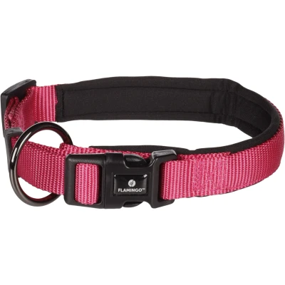 Afbeelding van Flamingo Abbi Halsband Honden Kersenrood S 40 45cm 20mm 1st 190621